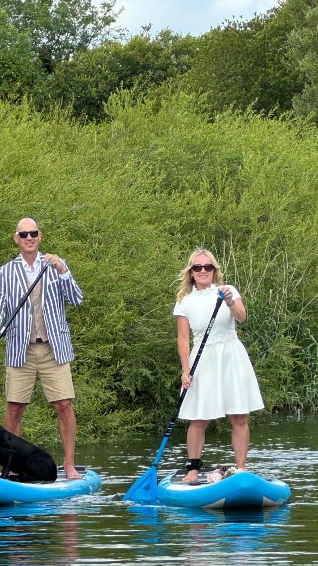 Huge Congratulations to Amanda and Marco for a gorgeous and adventurous wedding! Safe to say a wedding with a twist! #wedding #celebriant #humanist #waterwedding #paddleboard #summerwedding #adventurer #humanistcelebrants #humanistweddingceremony